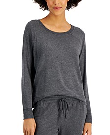 Ultra-Soft Crew Neck Pajama Top, Created for Macy's