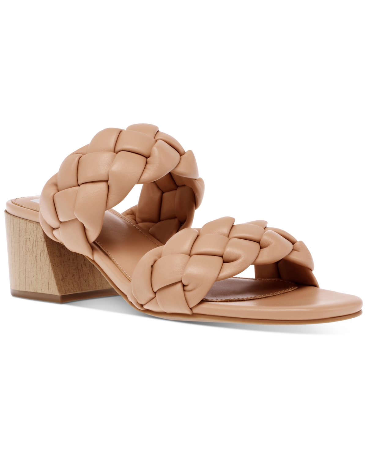Women's Stacey Plush Braided Sandals - Natural Multi