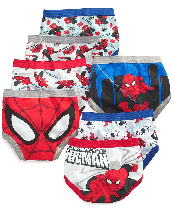 Spider-Man Marvel's® 7-Pk. Cotton Briefs, Toddler Boys - Macy's