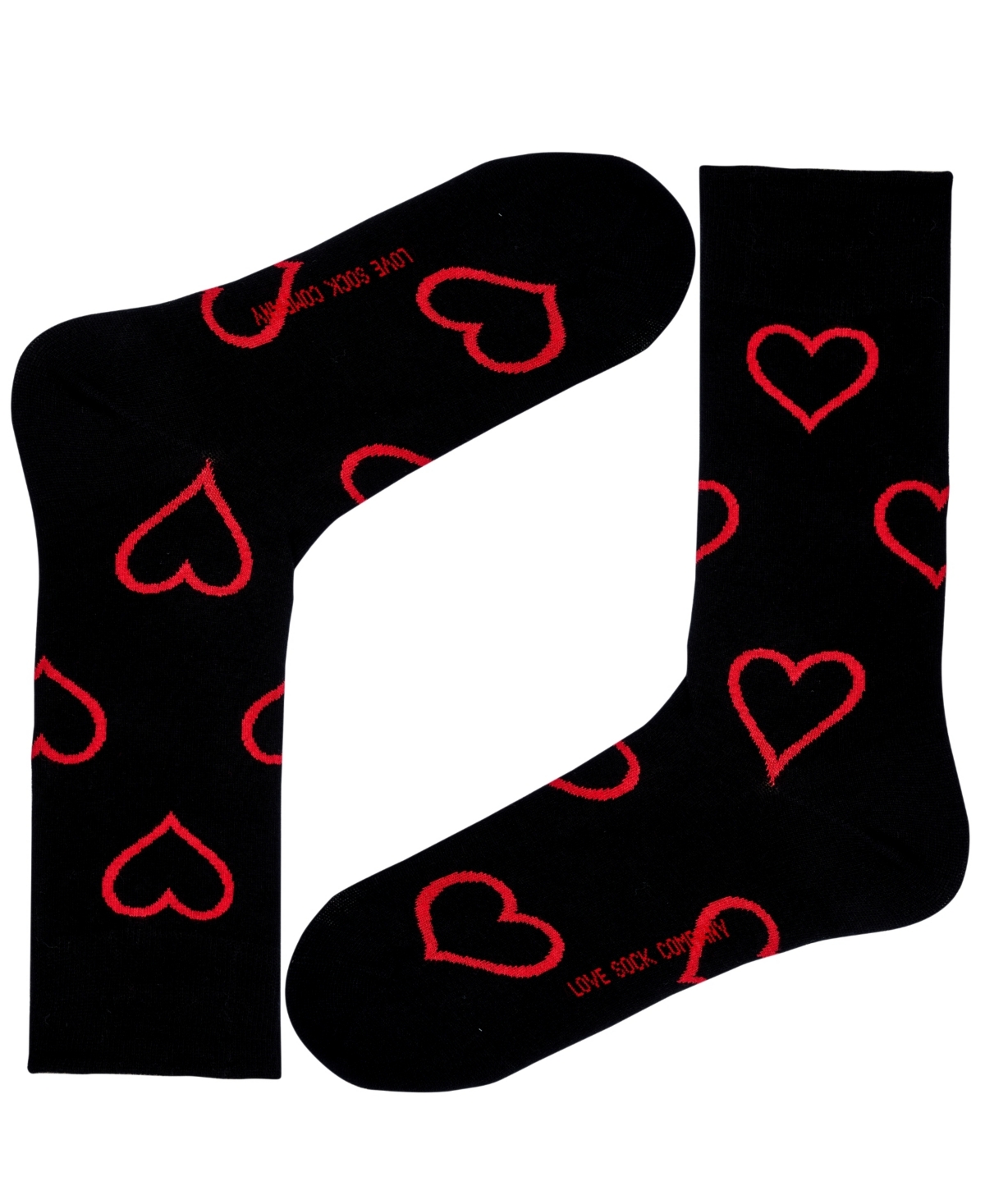 Love Sock Company Big Heart Organic Cotton Women's Crew Socks