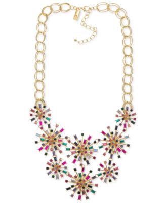 starburst statement necklace