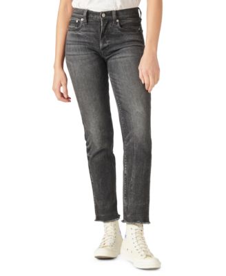 Lucky Brand - Zoe High-Rise Straight-Leg Jeans
