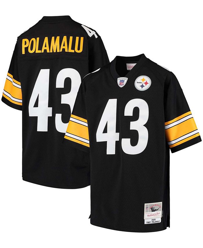 Mitchell & Ness - Youth Pittsburgh Steelers 2005 Gridiron Classics Retired Player Legacy Jersey - Troy Polamalu