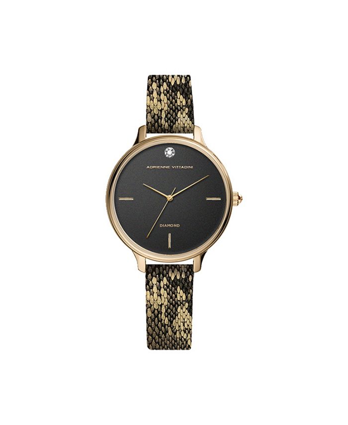 Adrienne vittadini hot sale watches macy's