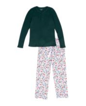 Green Cotton Matching Family Pajamas - Macy's