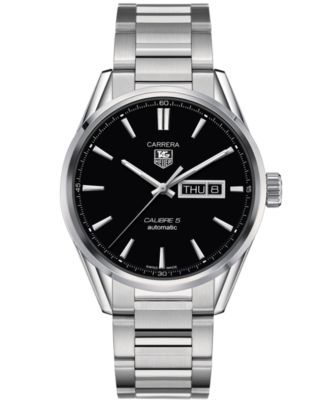 TAG Heuer Men s Swiss Automatic Carrera Calibre 5 Day Date