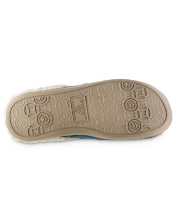 Isotoner - Women's Cable Knit Alexis Hoodback Slippers main image 1
