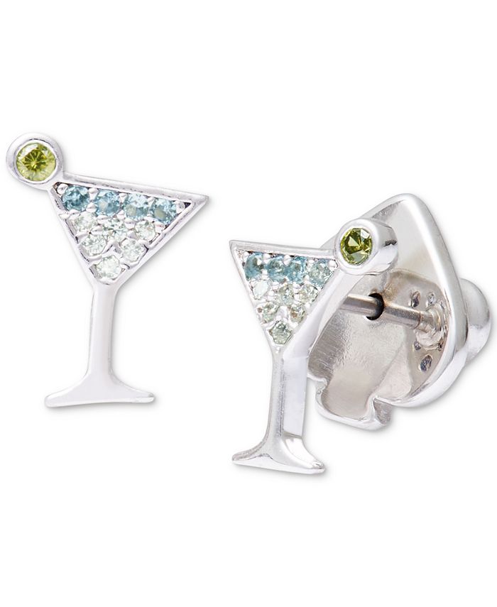 Kate spade silver earrings clearance