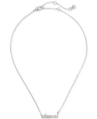 kate spade cheers necklace