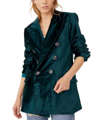Free People - Ashby Velvet Blazer