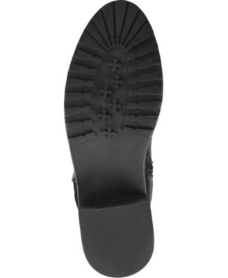 Women's Aryia Extra Wide Calf Over The Knee Lug Sole Boots