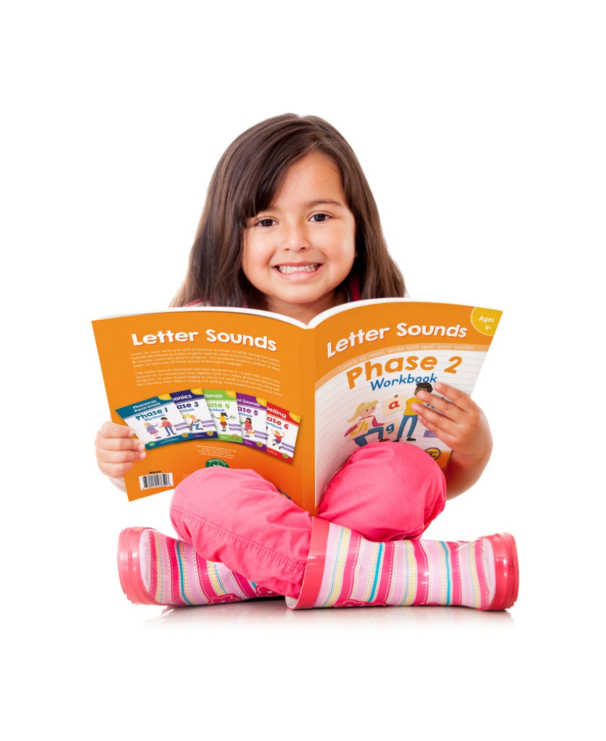 Shop Junior Learning Phase-2 Letter Sounds Educational Learning Workbook In Multi