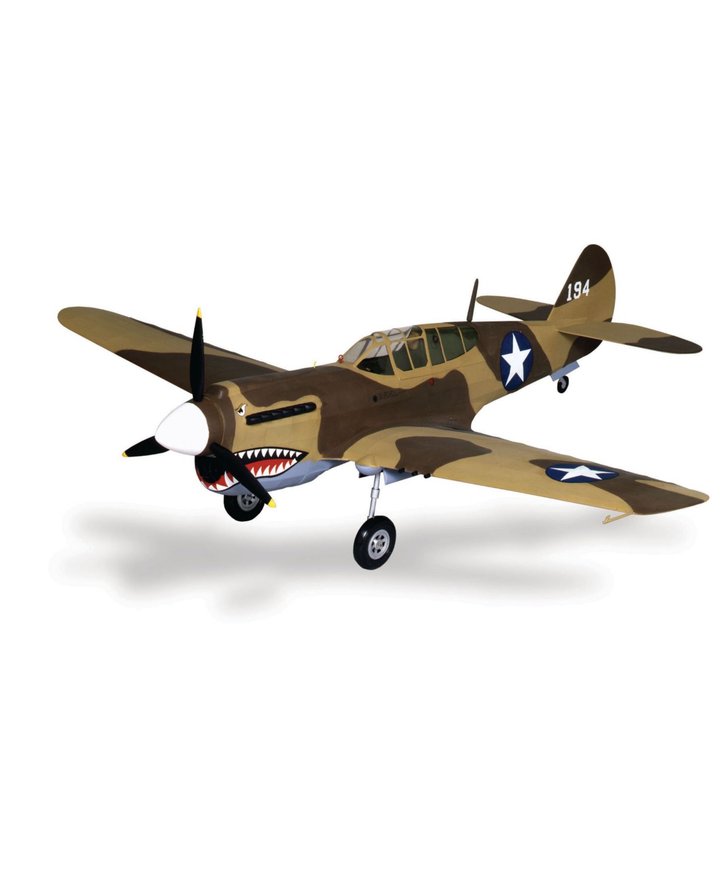 Детские конструкторы Guillow's P-40 Warhawk Laser Cut Model Kit — фото 1