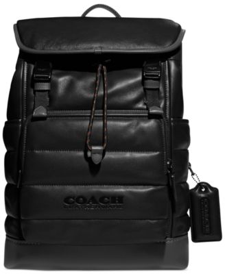 macys coach backpack