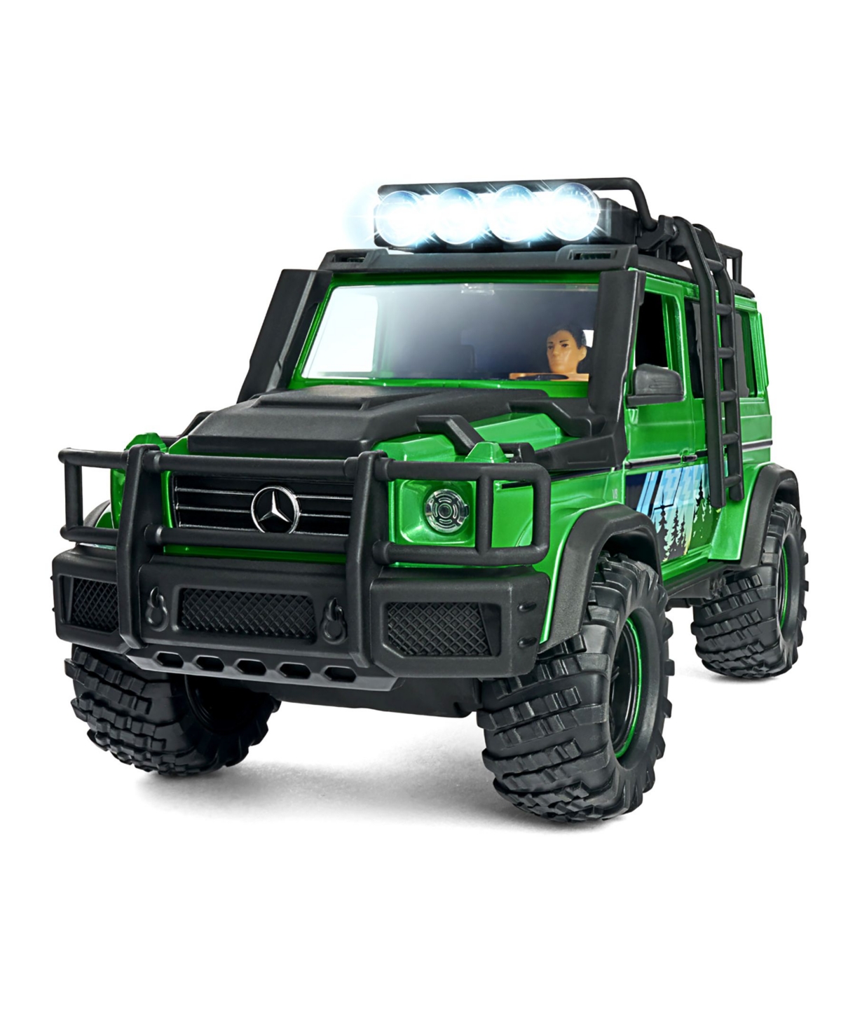 Shop Dickie Toys Hk Ltd - Light Sound Mercedes Forester Playset In Multi