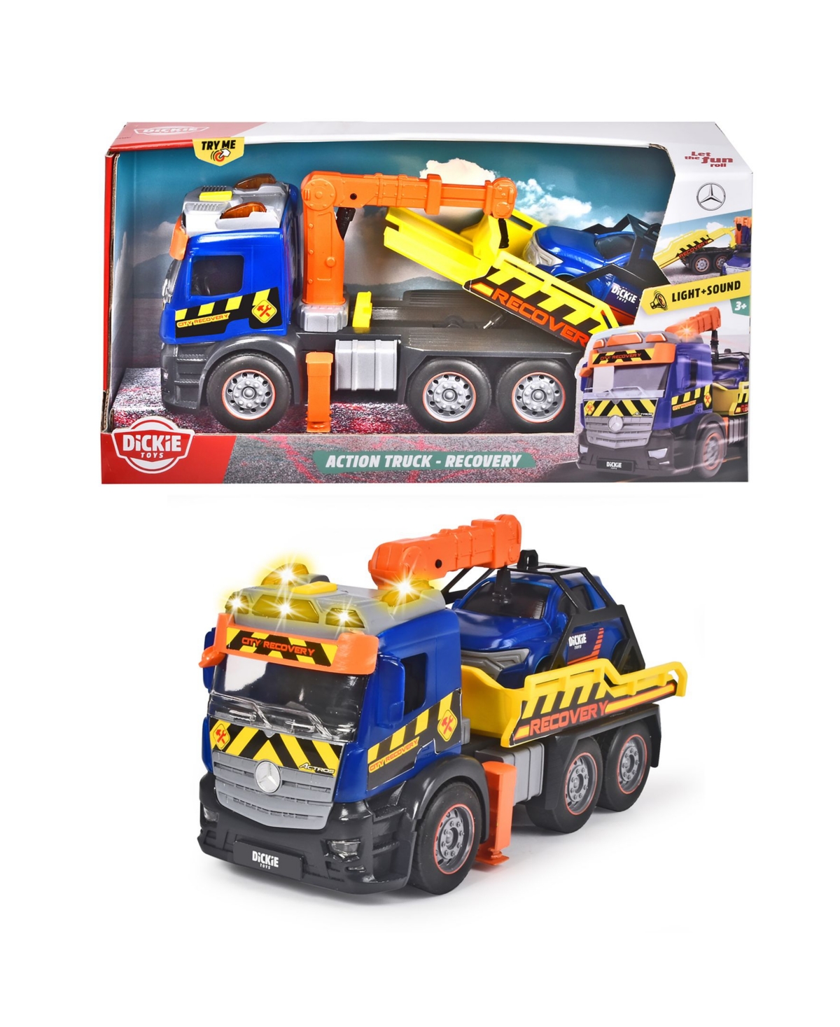 Dickie Toys Hk Ltd Kids' - Action Truck Recovery Tow Truck In Multi
