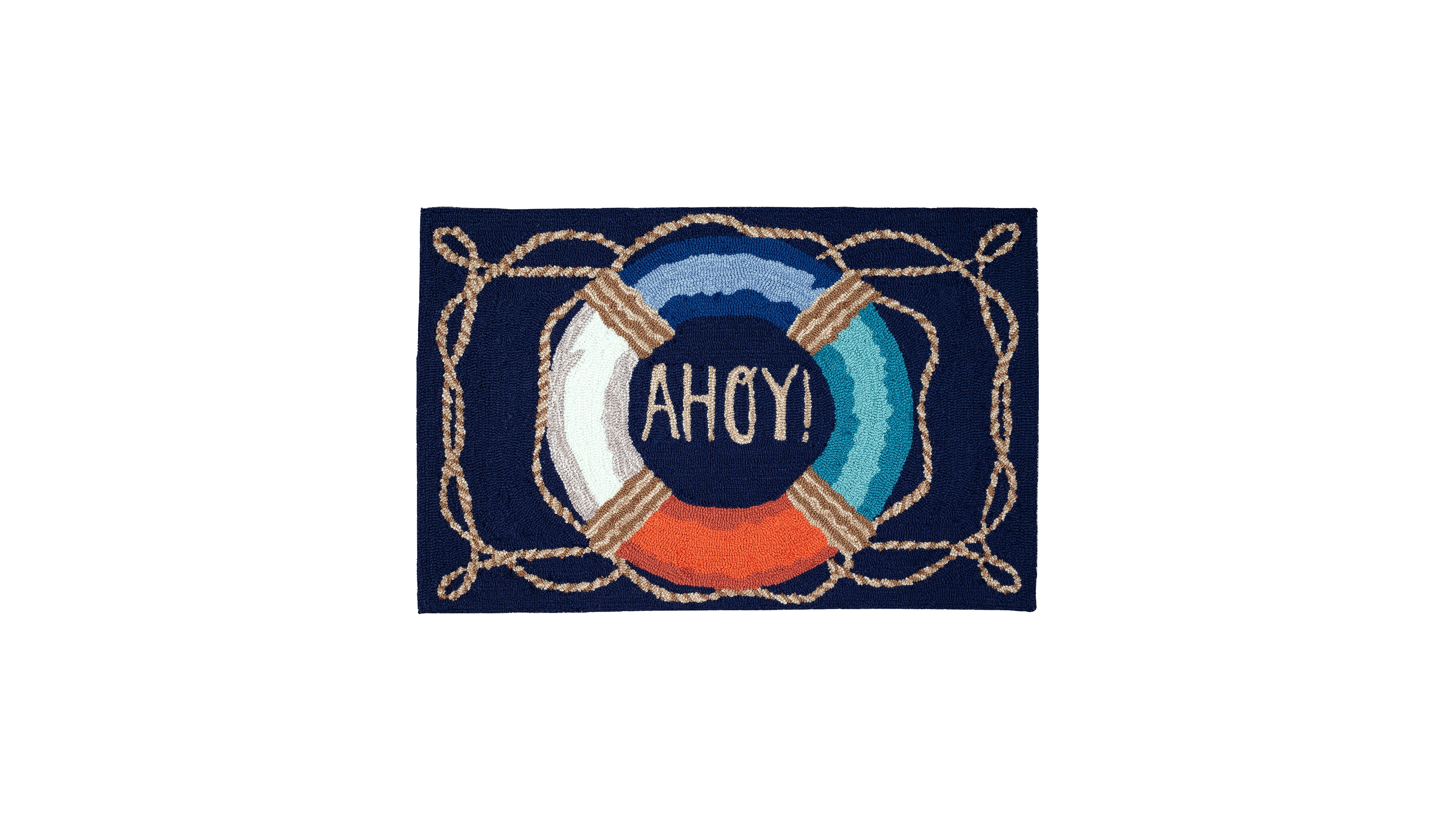 Liora Manne' Frontporch Ahoy 2' x 3' Outdoor Area Rug