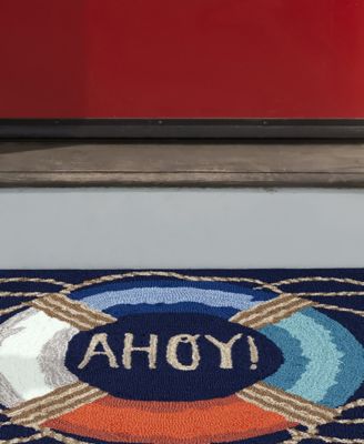 Frontporch Ahoy 2'6" x 4' Outdoor Area Rug