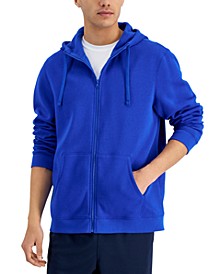 Men's Regular-Fit Solid Full-Zip Hoodie, Created for Macy's 