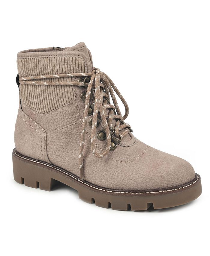 Macy's white shop mountain boots