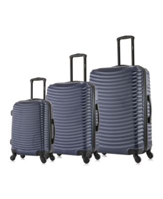 InUSA Adly Lightweight Hardside Spinner Luggage Set, 3 piece