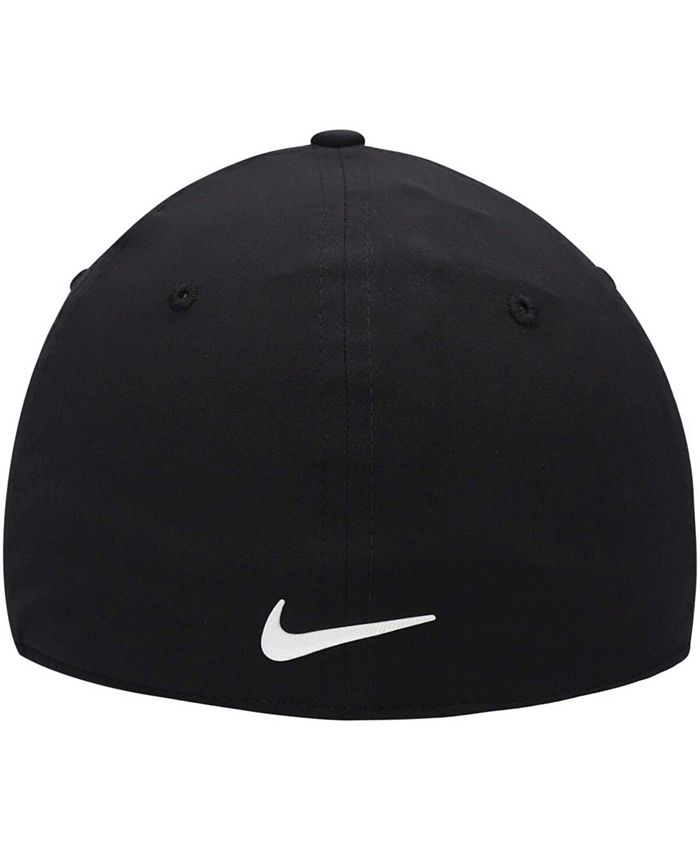 Nike Men's Tiger Woods Heritage 86 Black Performance Flex Hat & Reviews ...