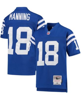 Peyton Manning Indianapolis Colts Mitchell & Ness Youth 1998 Legacy Retired Player Jersey - Royal