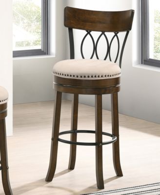 Lilip Nail Head Trim Bar Chair, Set of 2