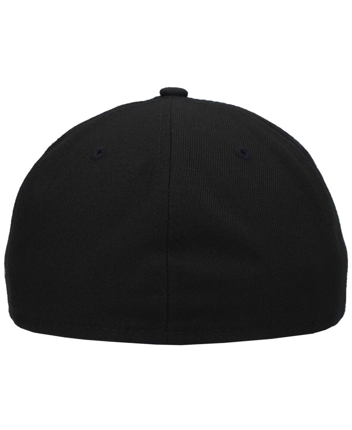Men's New EraSeattle Mariners Cooperstown Collection Turn Back The Clock Steelheads 59FIFTY Fitted Hat - Black