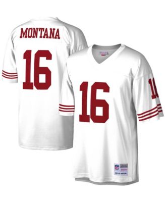 Men s Joe Montana White San Francisco 49Ers Legacy Replica Jersey Macy s