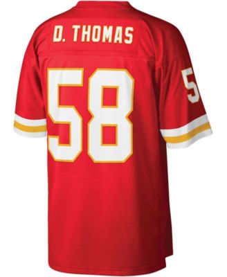 Men's Derrick Thomas Red Kansas City Chiefs Legacy Replica Jersey
