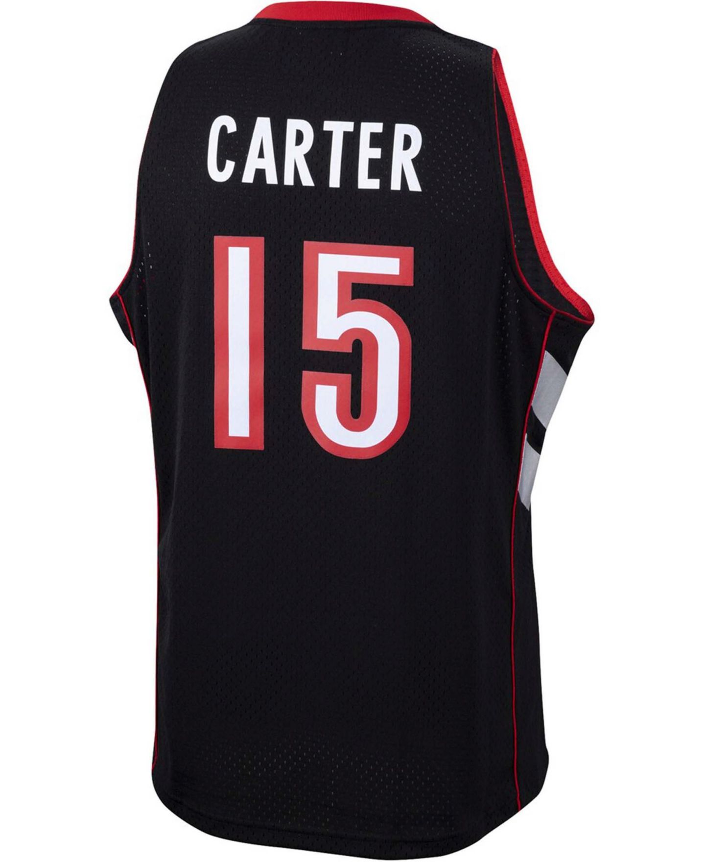 Мужской топ Mitchell & Ness Vince Carter Purple Toronto Raptors 1999-2000 Hardwood Classics Swingman Jersey — фото 4