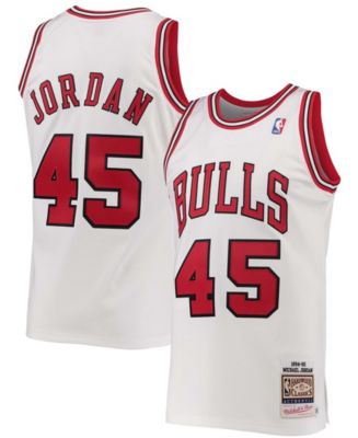 Mitchell & Ness Men's Chicago Bulls Michael Jordan Authentic Jersey - Macy's