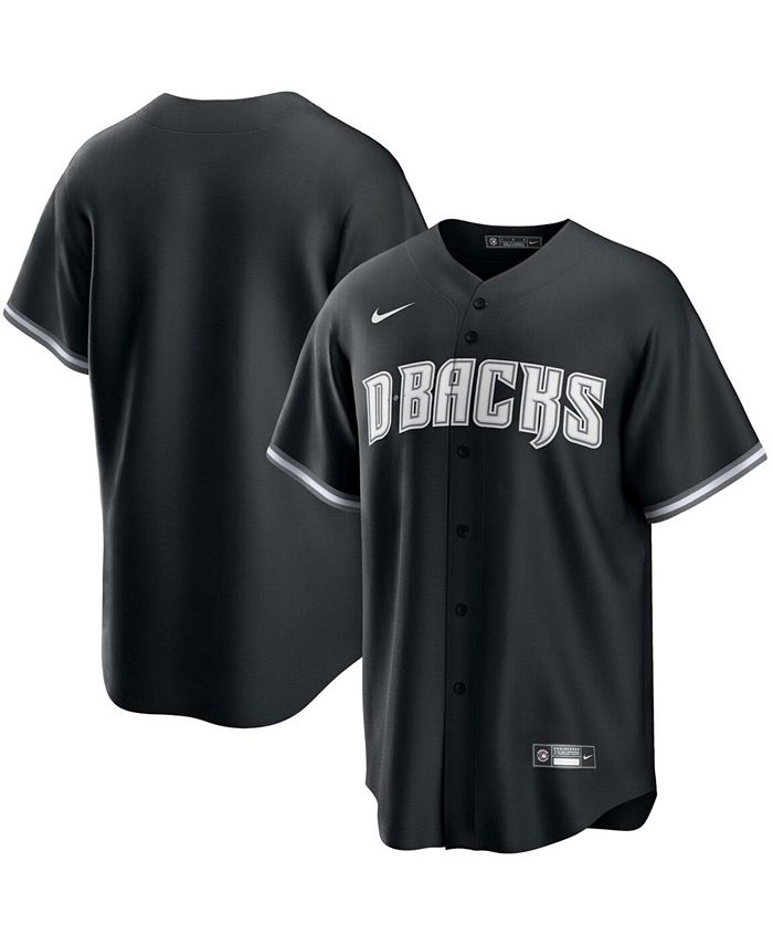 Nike Men's Black, White Arizona Diamondbacks Official Replica Jersey -  Macy's