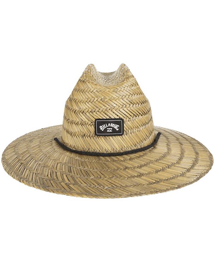 Billabong Men's Natural Tides Logo Straw Hat Macy's