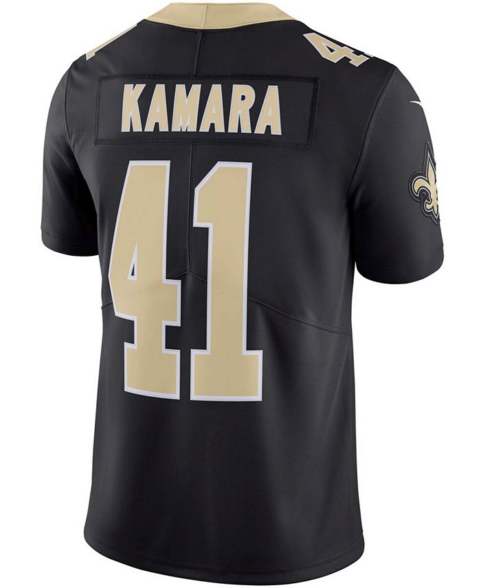 Men's Nike Alvin Kamara Black New Orleans Saints Vapor F.U.S.E. Limited Jersey