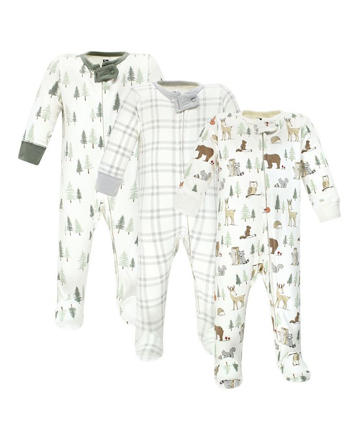 Hudson Baby Baby Boys Sleep and Play, Pack of 3 Macy's