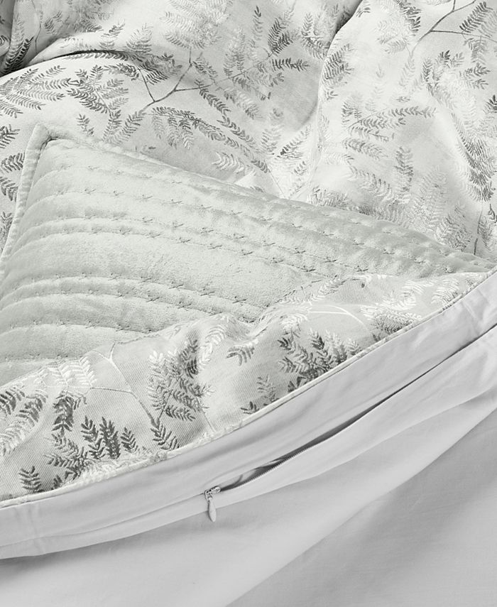 Hotel Collection Silver Fern Comforter, Full/Queen, Created for Macy's