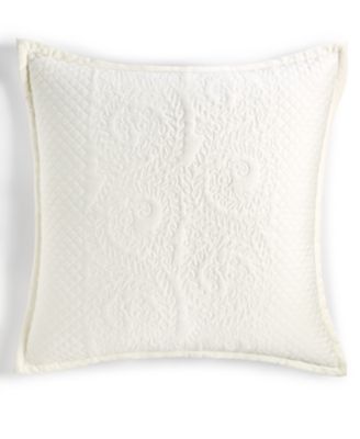 Hotel outlet Collection Classic Medallion Quilted King Pillow Sham