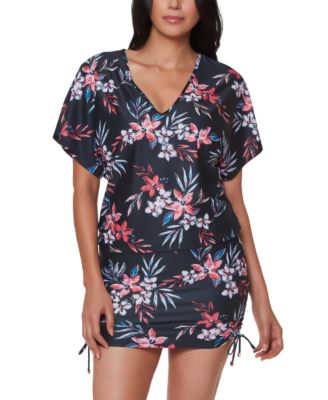 tropical escape cover up