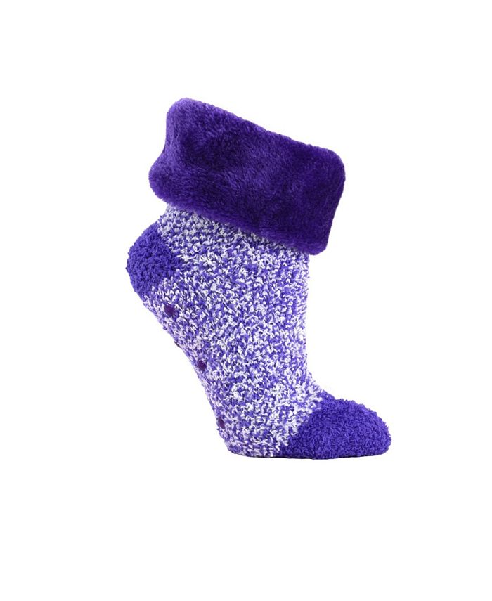 Minx NY Kissables Lavender Infused Fuzzy Slipper Socks Pack Of 2
