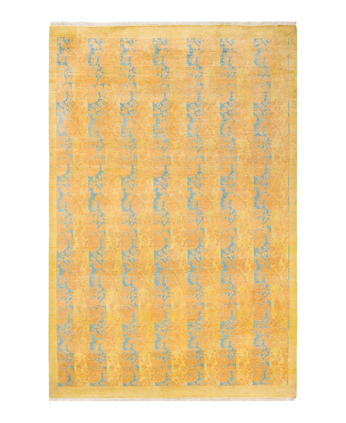 Closeout! Adorn Hand Woven Rugs Mogul M1602 6' x 9'1in Area Rug - Green