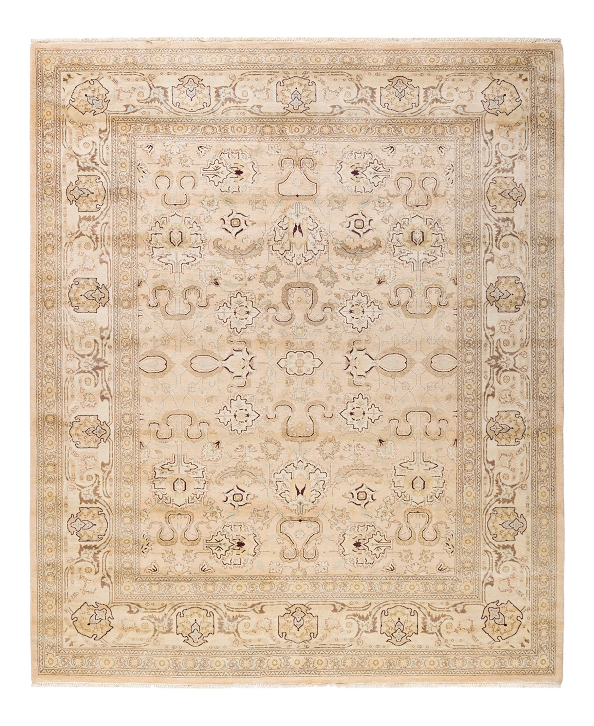 Closeout! Adorn Hand Woven Rugs Eclectic M1457 8'2in x 9'10in Area Rug - Sand