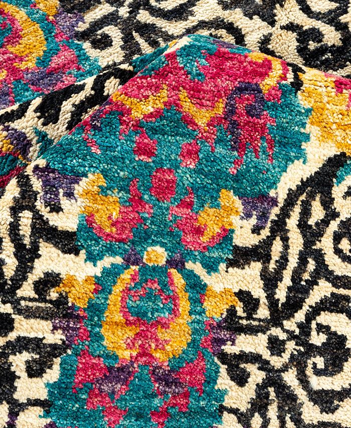 ADORN HAND WOVEN RUGS Suzani M1675 7'10" x 8'5" Square Area Rug Macy's