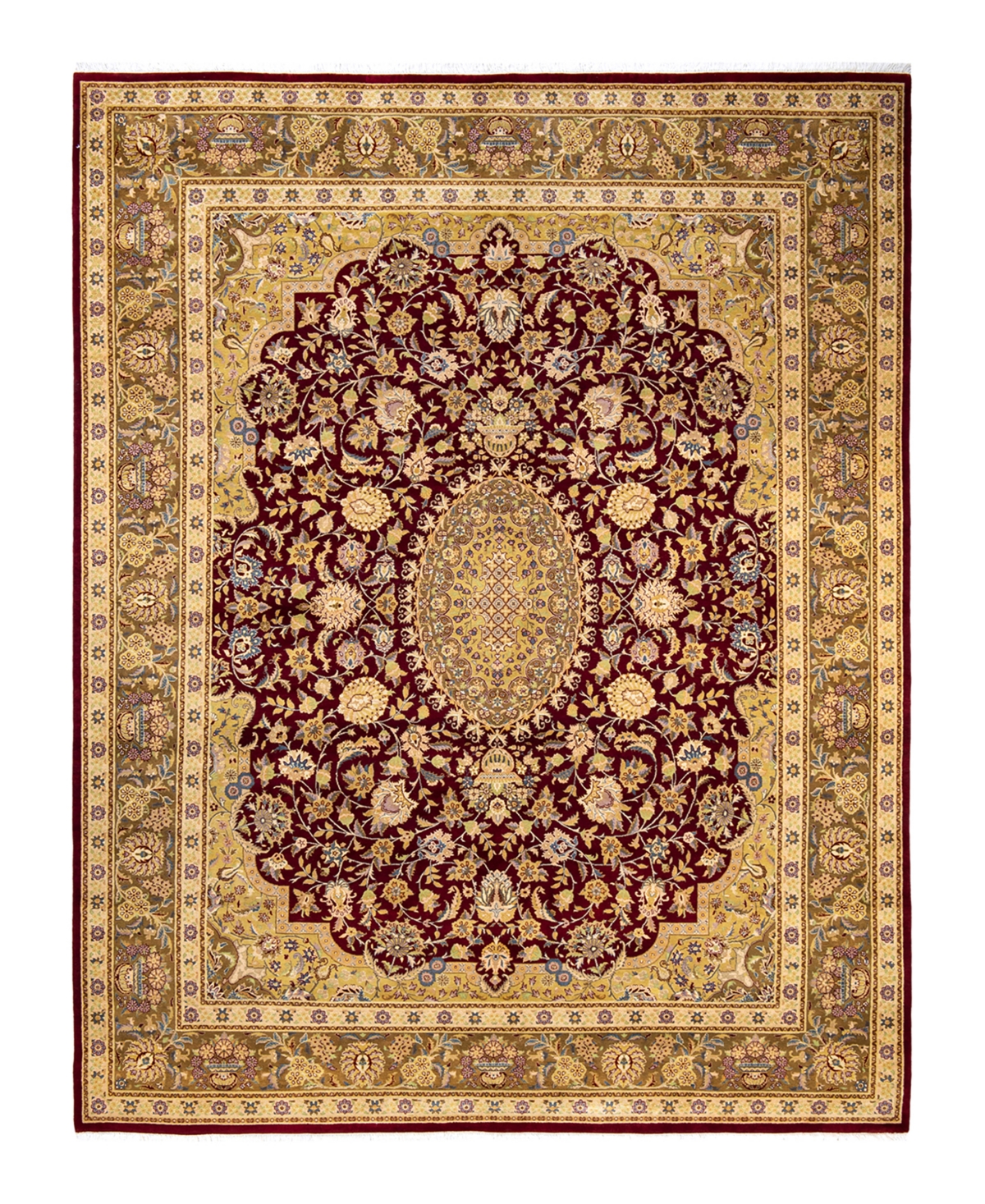 Closeout! Adorn Hand Woven Rugs Mogul M1749 8'2in x 10'8in Area Rug - Red