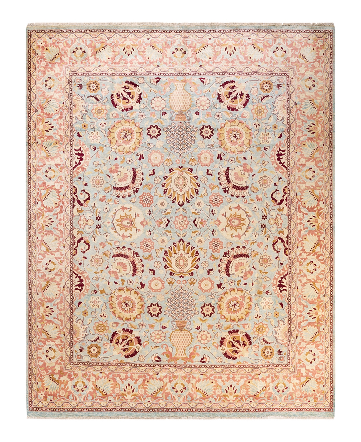 Closeout! Adorn Hand Woven Rugs Mogul M1273 8'2in x 10'3in Area Rug - Mist