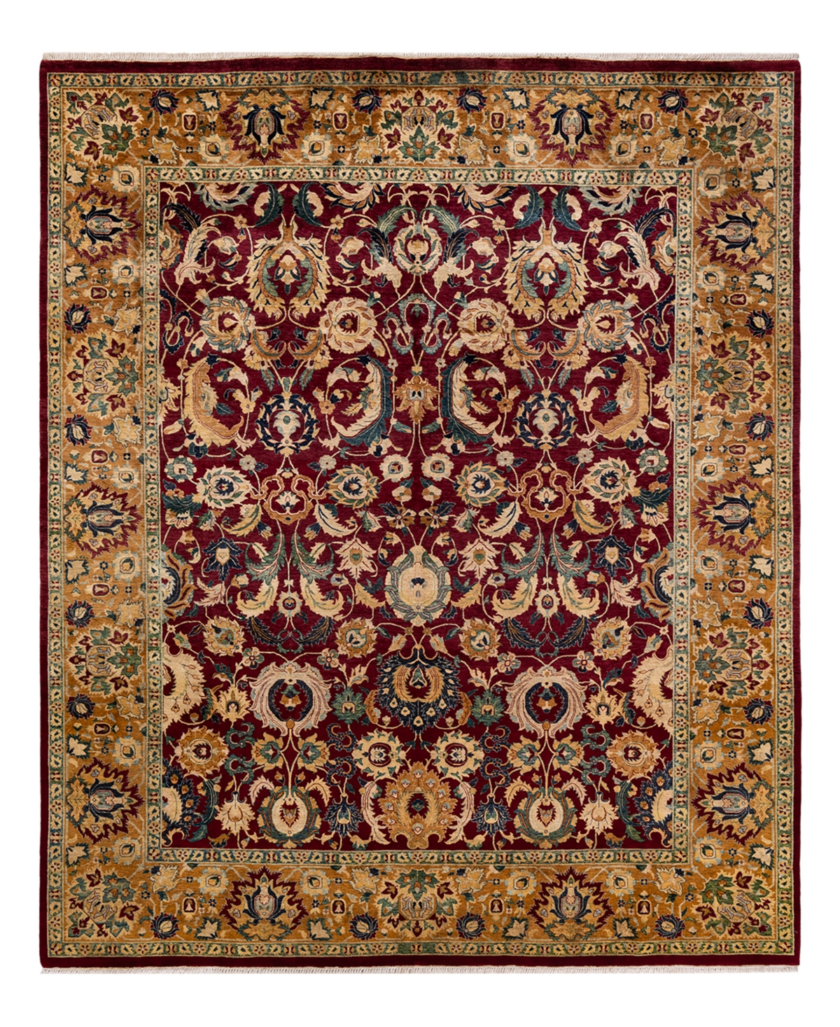 Closeout! Adorn Hand Woven Rugs Mogul M1058 8'2in x 10'3in Area Rug - Red