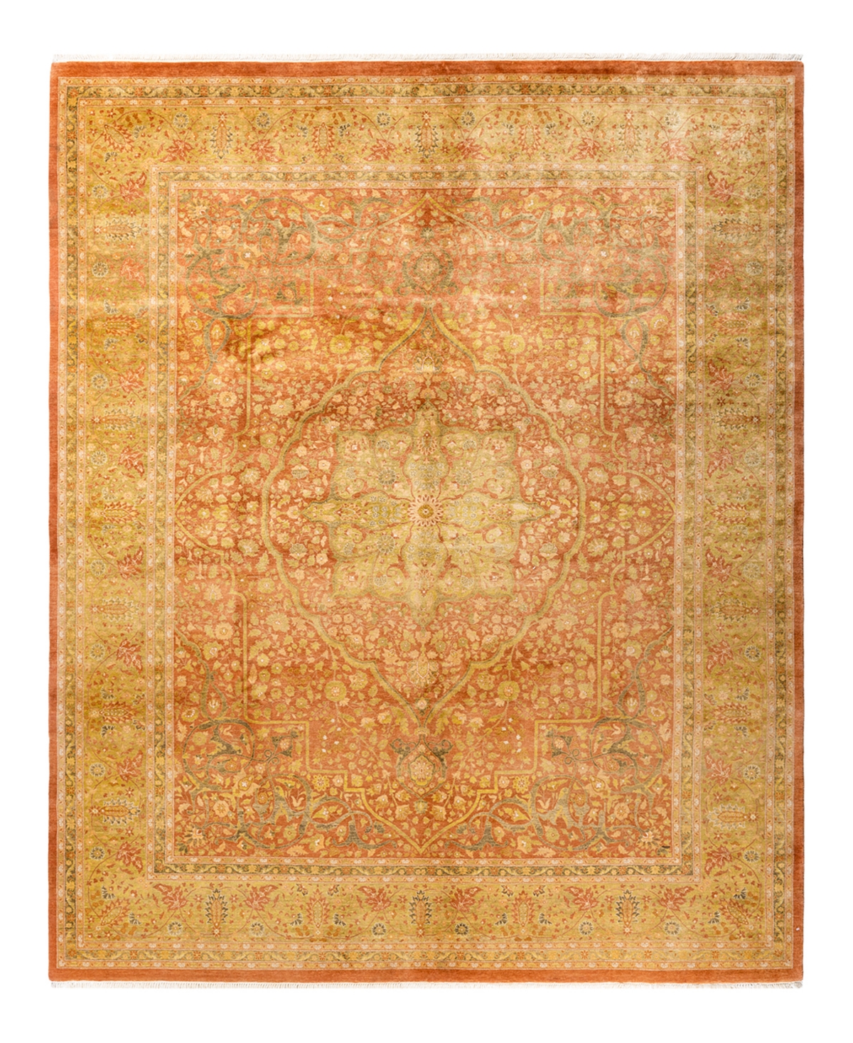 Closeout! Adorn Hand Woven Rugs Mogul M1285 8'4in x 10'4in Area Rug - Brown