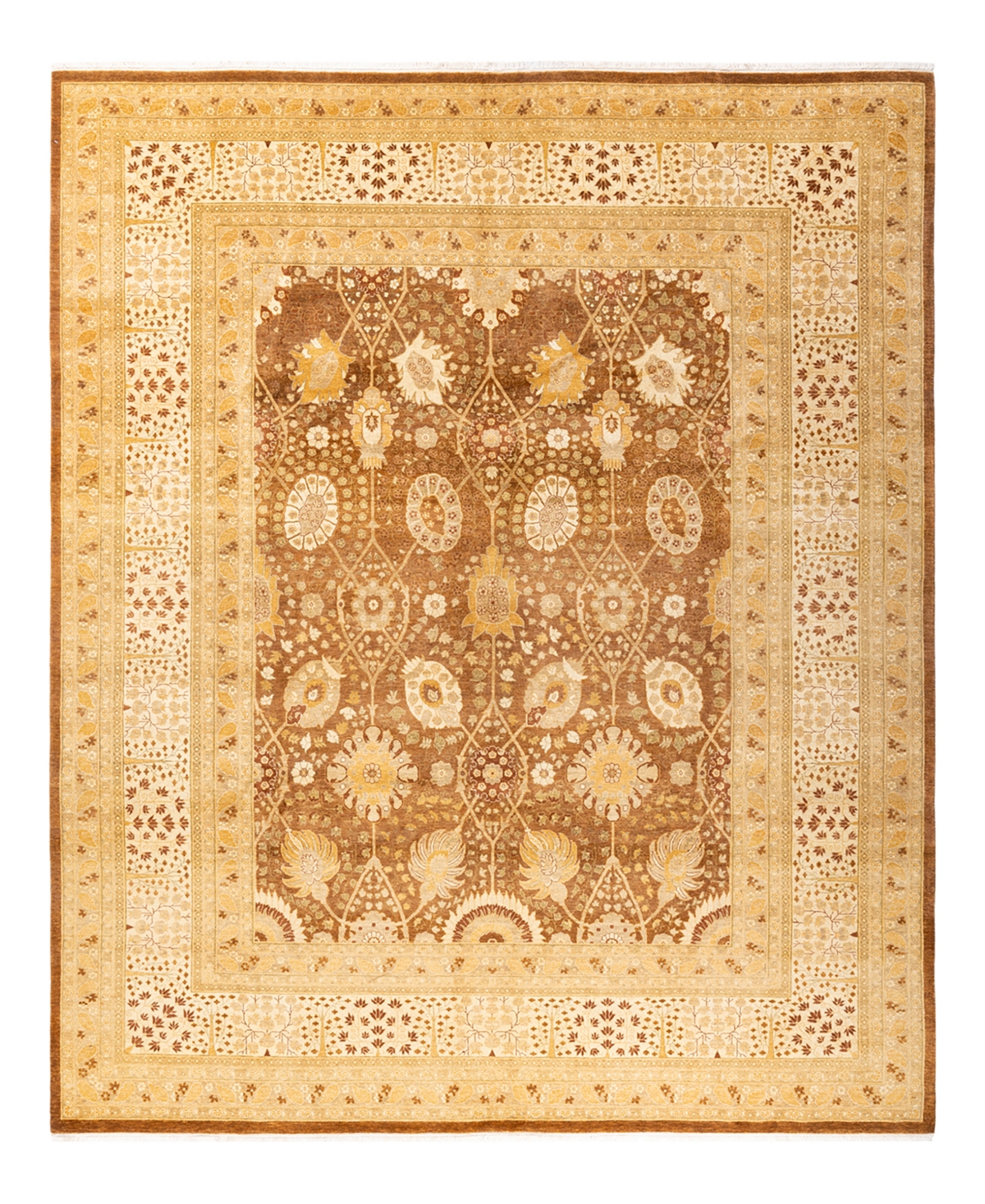 Closeout! Adorn Hand Woven Rugs Mogul M1590 8'3in x 10'2in Area Rug - Yellow