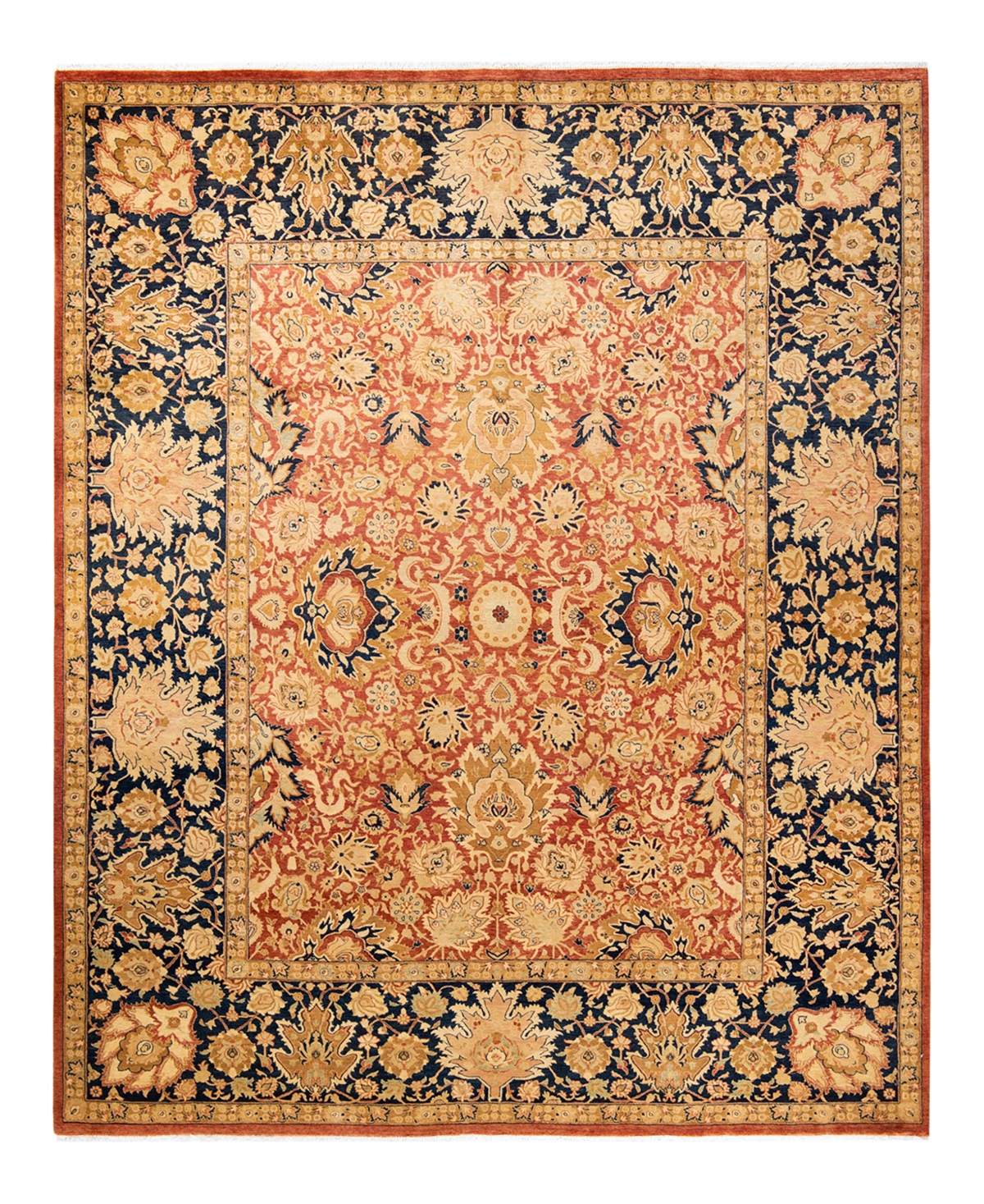Closeout! Adorn Hand Woven Rugs Mogul M1149 8' x 9'9in Area Rug - Orange